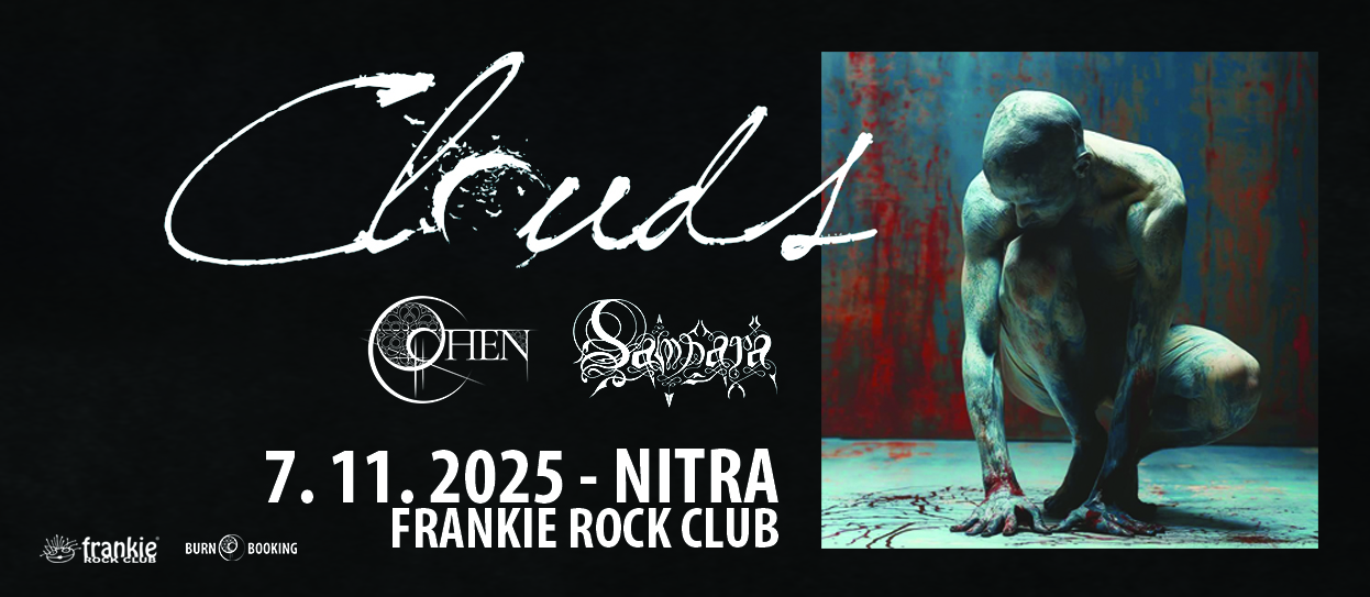 Read more about the article Doom metalová kapela CLOUDS prináša mraky nad Nitru už v piatok 7. novembra