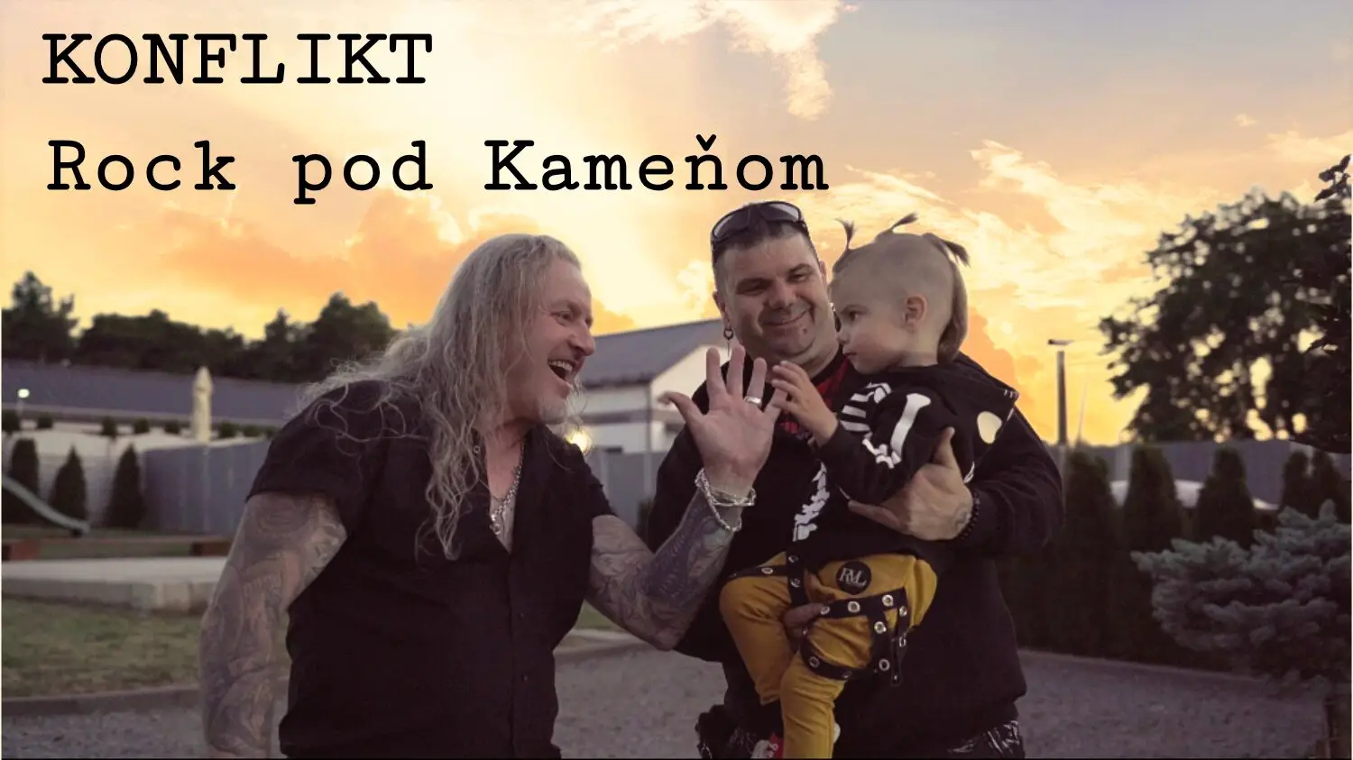 Read more about the article Konflikt odpálil novú hymnu festivalu Rock pod Kameňom. Vo videoklipe sa objavujú Kabát, InéKafe, Horkýže Slíže či Polemic
