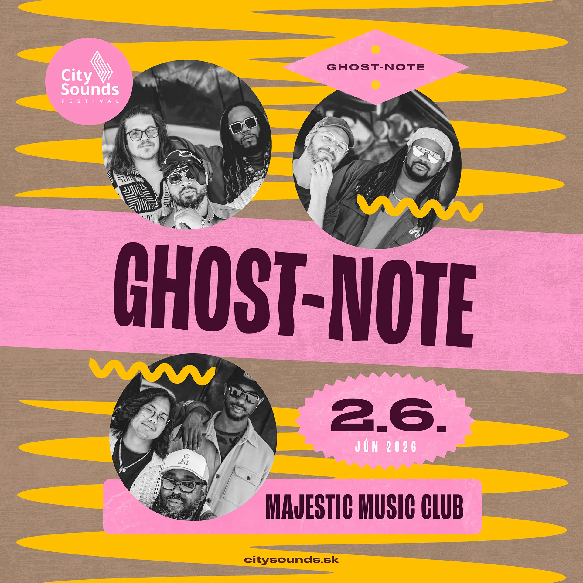 Read more about the article Ghost-Note prinesú do Bratislavy svetový groove