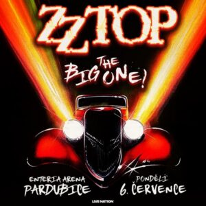 ZZ TOP mieria do Pardubíc
